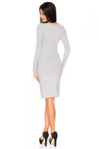 Casual V-Neck Long Sleeves Day Dress