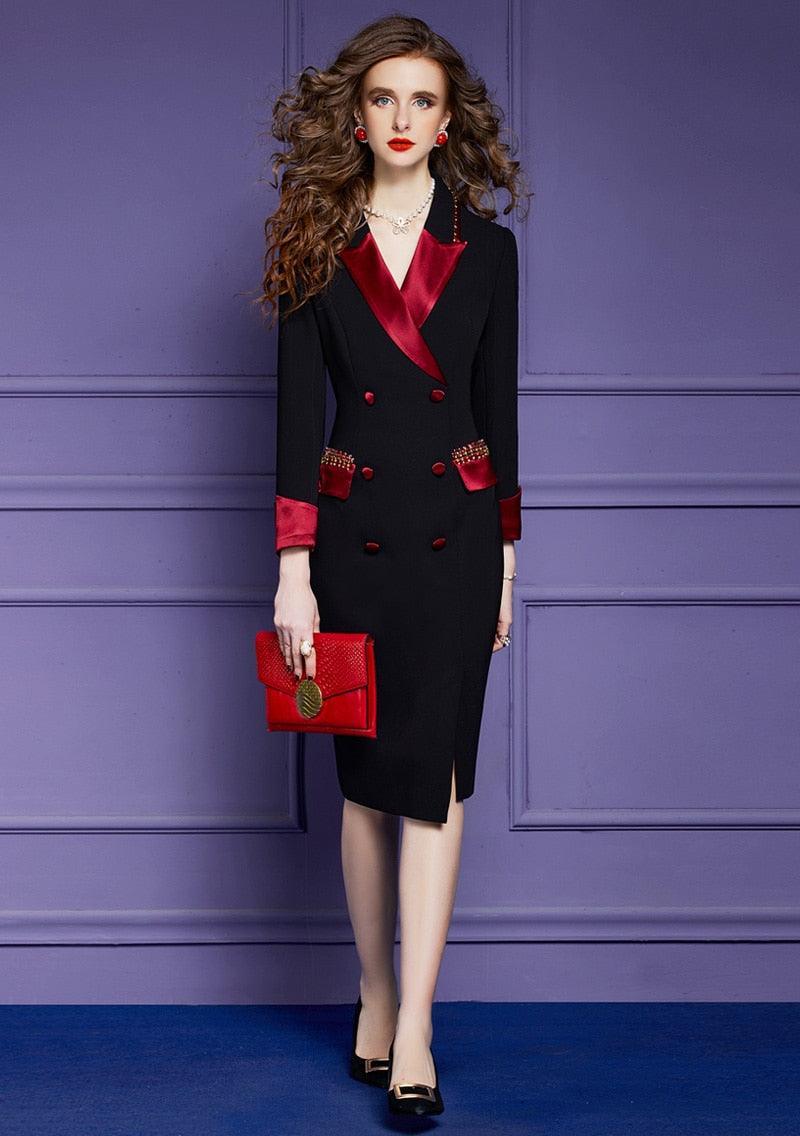 Chic Women Blazer Dress - Blazer Dress - Guocali