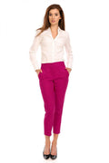 Chic Women Trousers – High-Waist Versatility -Guocali