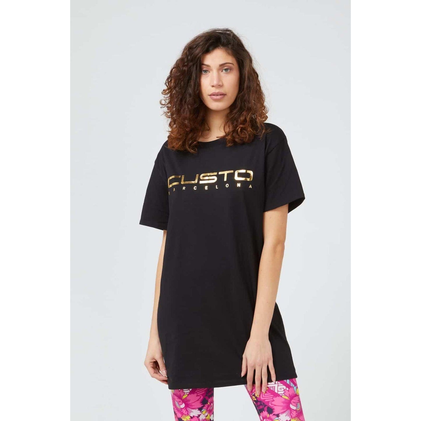 Custo Barcelona Women T-Shirts - Black Brand T-shirts - T-Shirt - Guocali