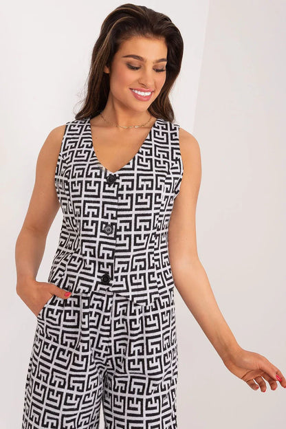 Women Suit Vest - Stretchable - Sleeveless Black