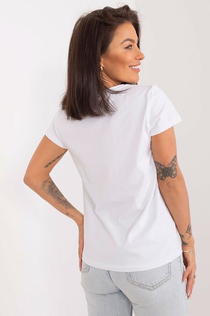 Women's Casual Blouse - Embroidered Waist Length