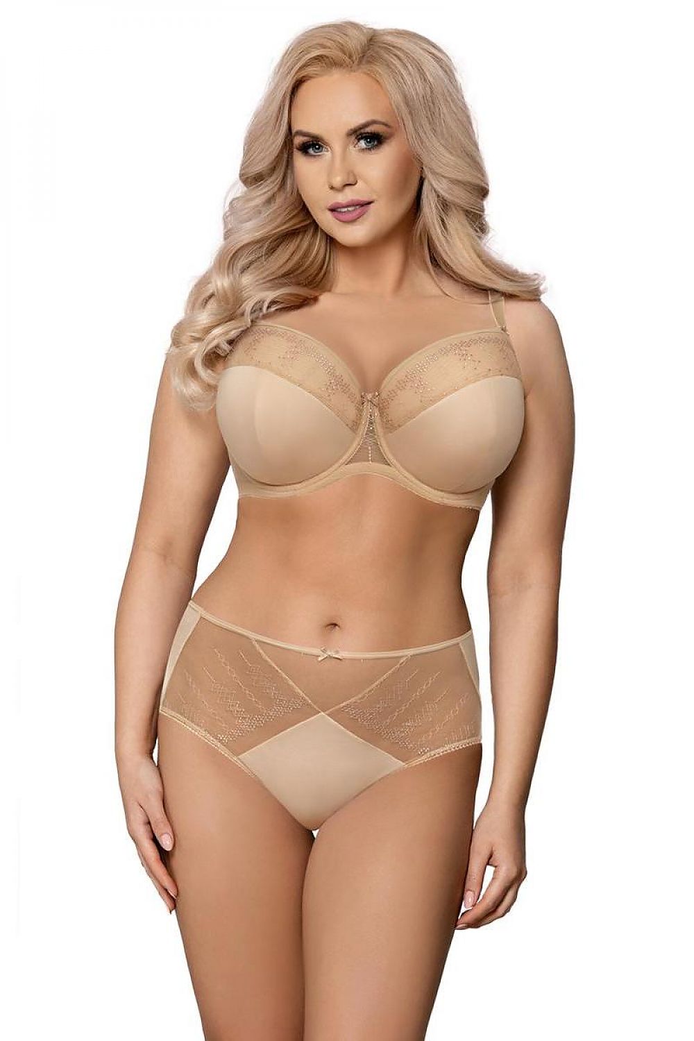 Full Cup Bra Molded Embroidered-Women Bra-GUOCALI