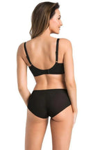Women Solid Lace Nursing Underwire Bra