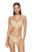 Semi Soft Bra Black Lace Cotton-Women Bra-GUOCALI