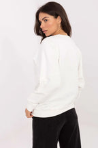 Women's Sweatshirt - Crew-Neck With Regular Fit