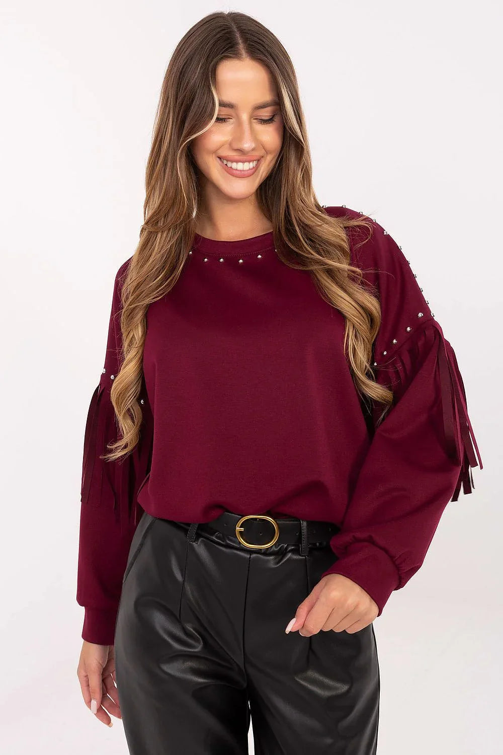 Women's Sweatshirt - Crew-Neck With Regular Fit