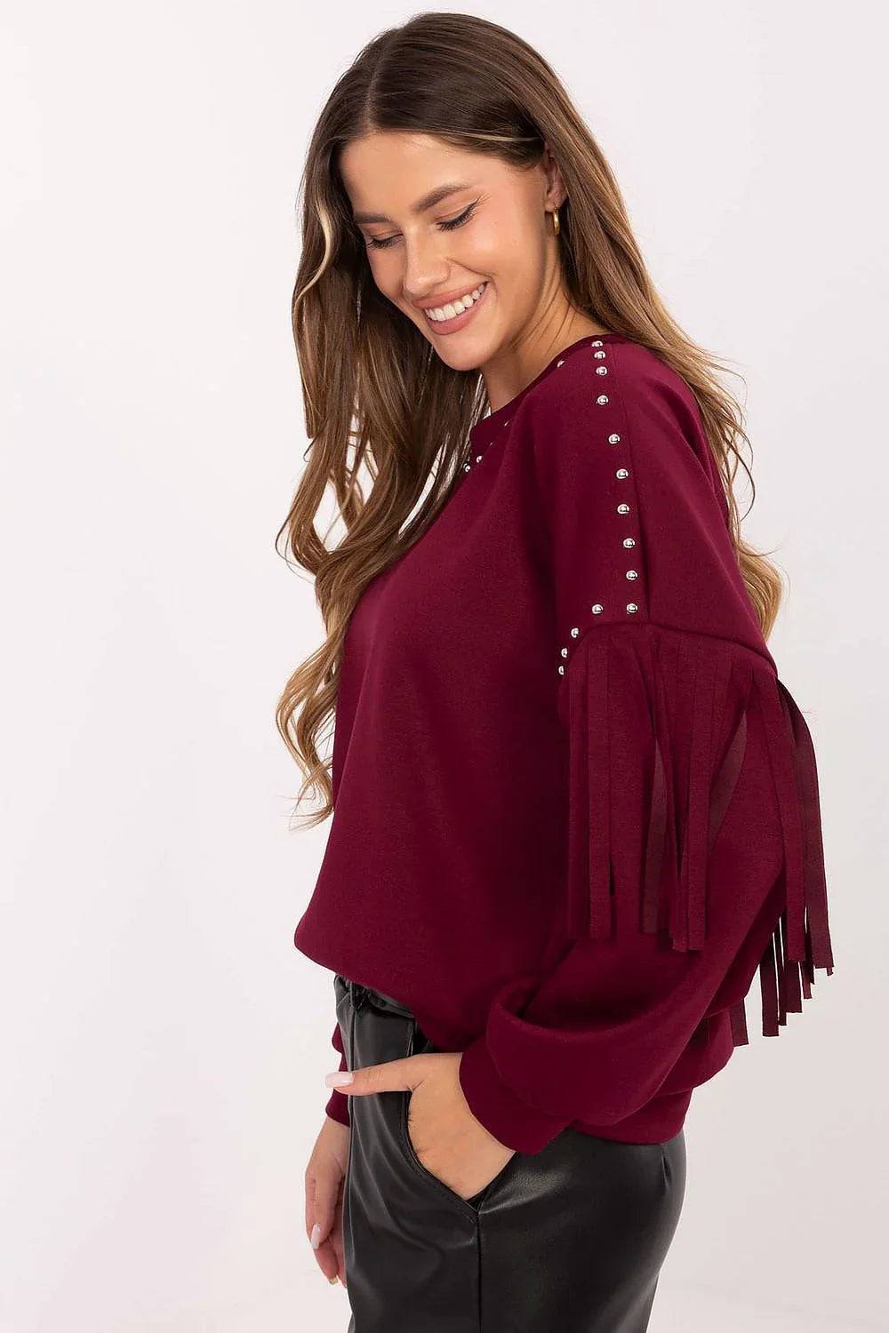 Women's Sweatshirt - Crew-Neck With Regular Fit