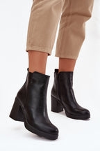  Heel boots model 220709 Step in style 