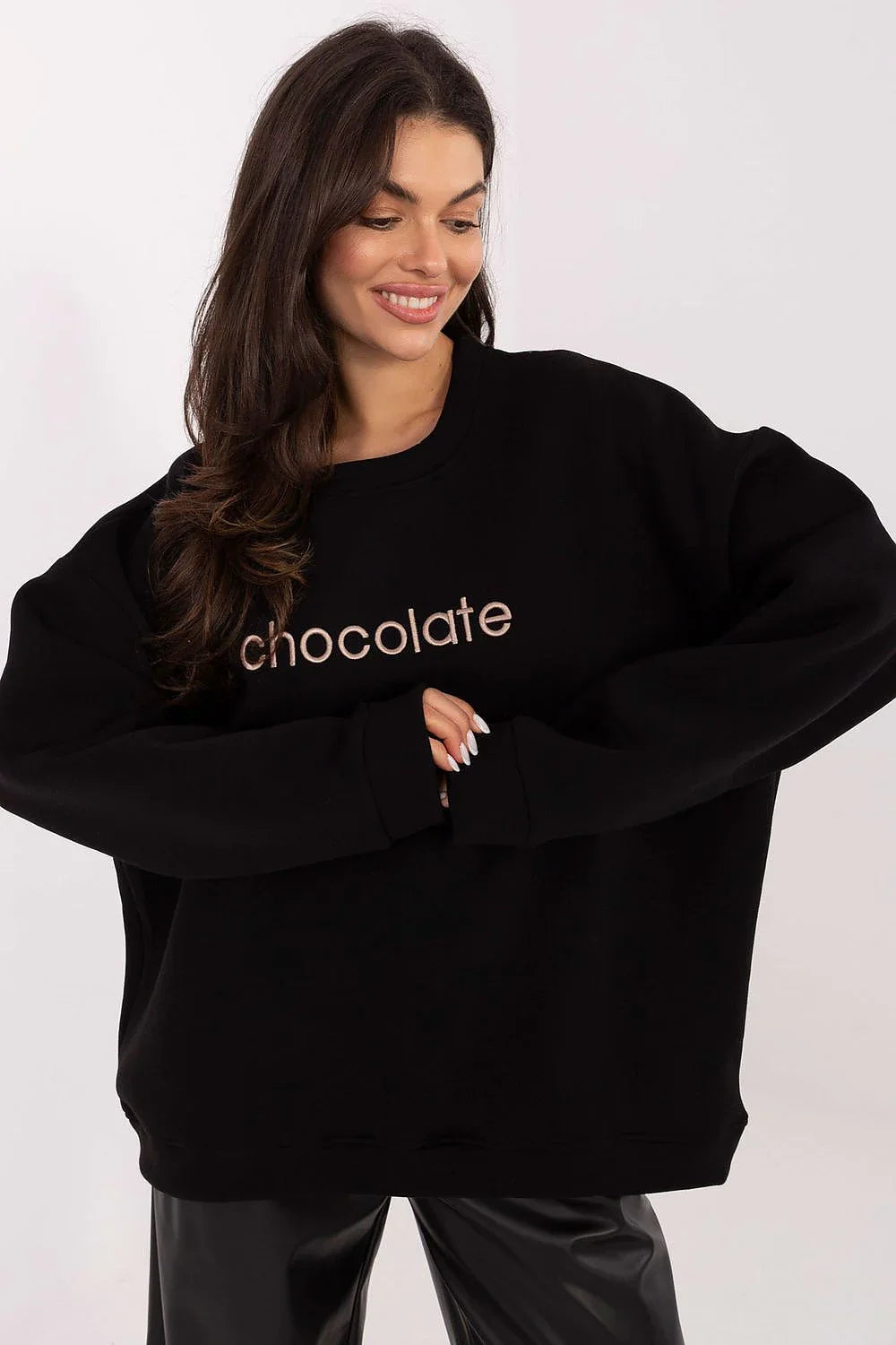 Women's Sweatshirt - Crew-neck With Regular Fit