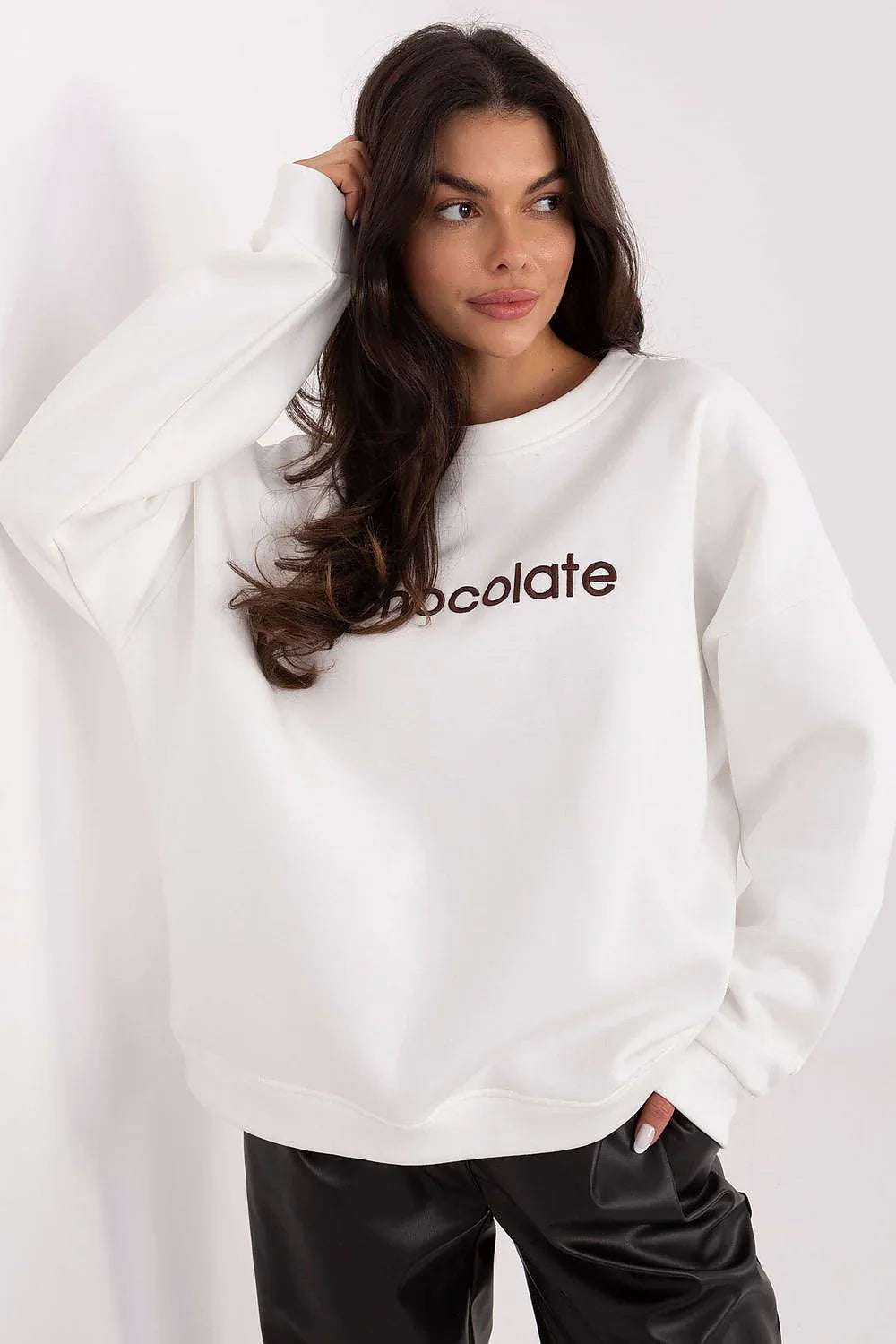 Women's Sweatshirt - Crew-neck With Regular Fit