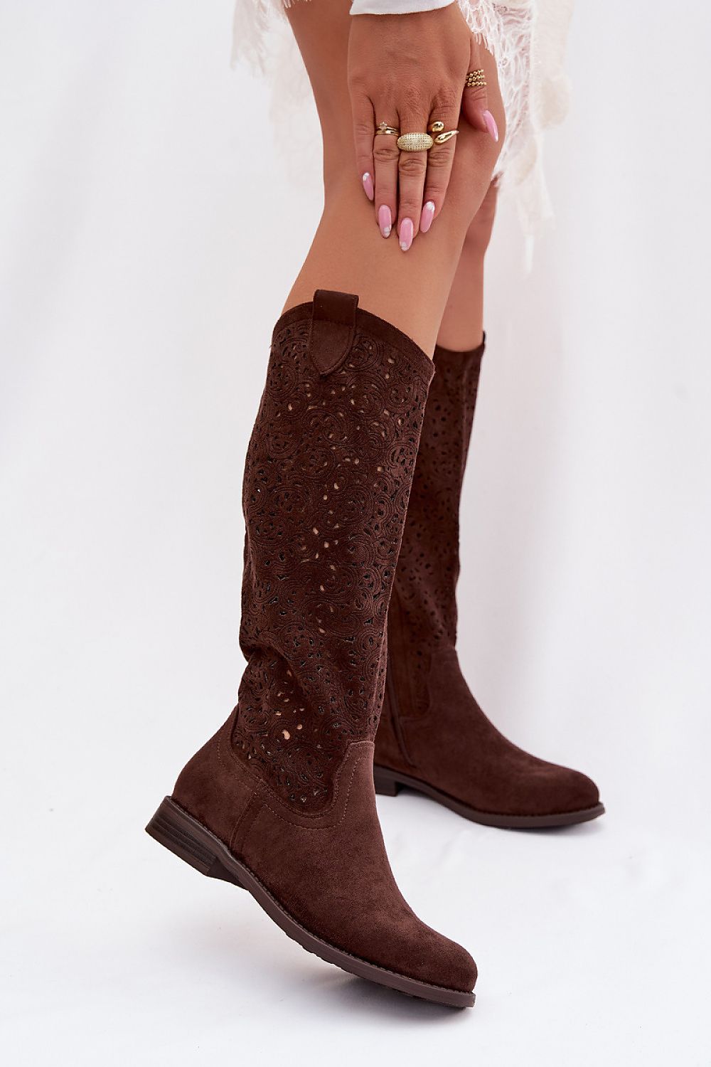 Open-work Boots - Guocali