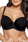 Women Mesh Cotton Underwire Padded Bra