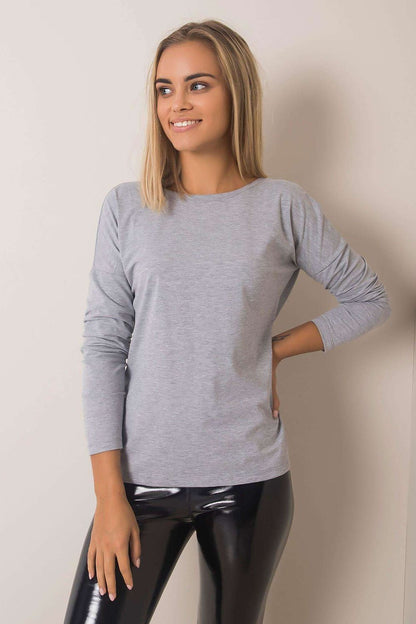 Women's Casual Blouse - Solid Hip Length