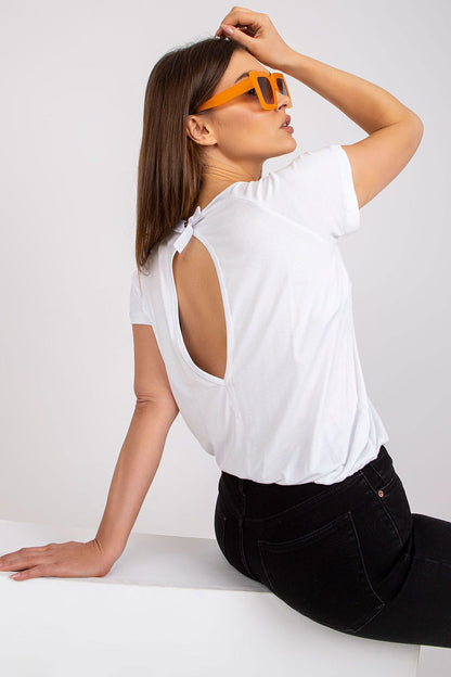 Women's Casual Blouse - Solid Waist Length