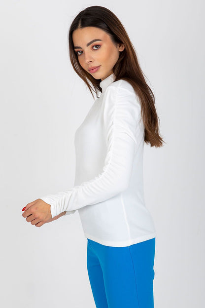 Women's Long Sleeve Blouse - Solid Waist Length