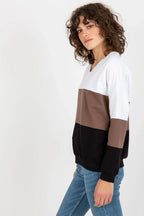 Women's Sweatshirt - V-Neck With Regular Fit