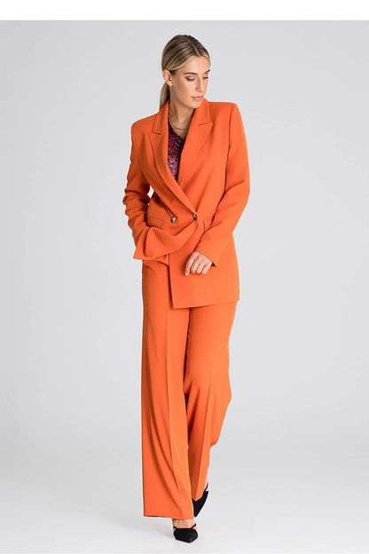 Elegant Women Trousers – High-Rise Pleated Comfort