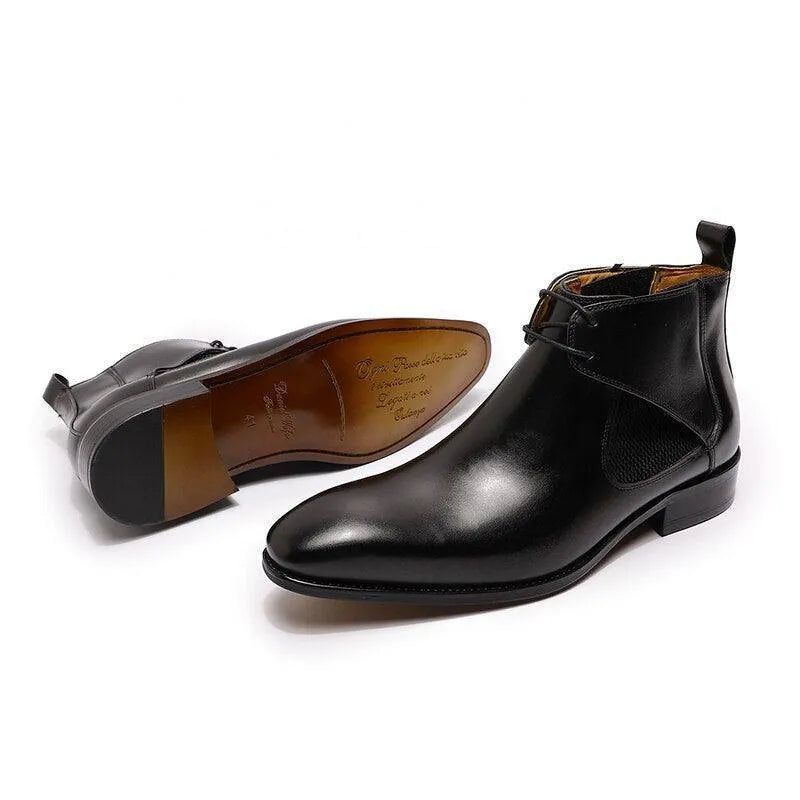 Delwyn Ankle Dress Boots -Guocali