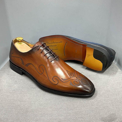 Dress Shoes - Cody Classic Leather Men Shoes - Dress Shoes - Guocali