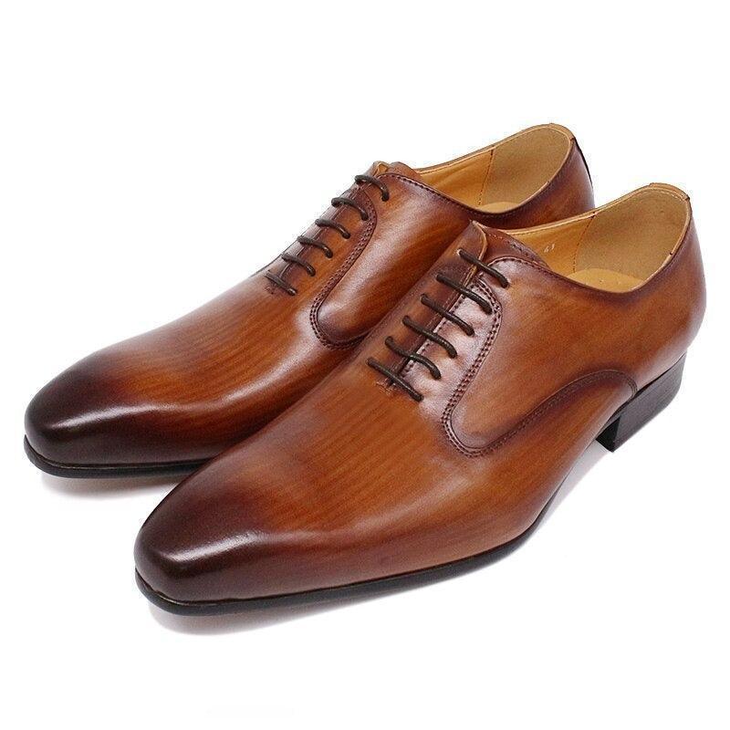 Dress Shoes - Maverick Lace-Up Men Shoes - Dress Shoes - Guocali