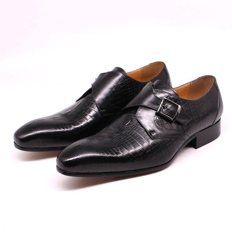 Dress Shoes - Men Leather Business Shoes - Dress Shoes - Guocali