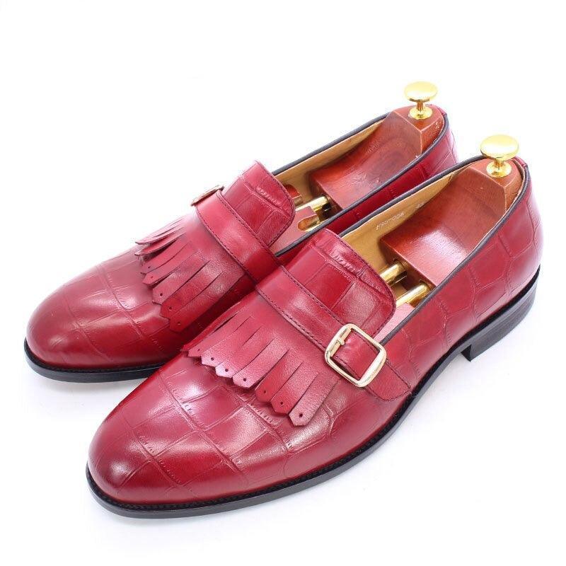 Dress Shoes - Quentin Fringe Men Shoes - Dress Shoes - Guocali