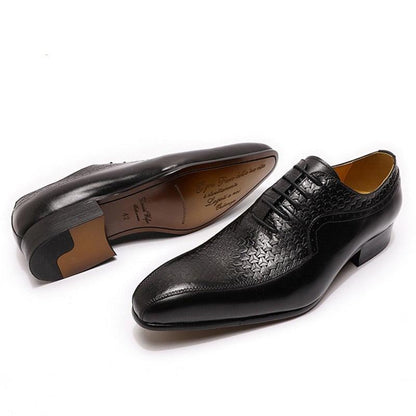 Dress Shoes - Tyro Pointed-Toe Men Shoes - Dress Shoes - Guocali