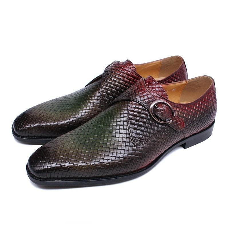 Dress Shoes - Viggo Gradient Men Shoes - Dress Shoes - Guocali