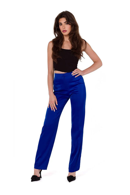 Elegant Women Formal Pants – High-Rise Work Trousers -Guocali