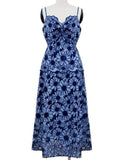 Fairy Style Embroidered Hollow-Out Party Dress -Guocali