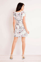 Floral Mini Casual Dress Summer Style-Day Dress-GUOCALI