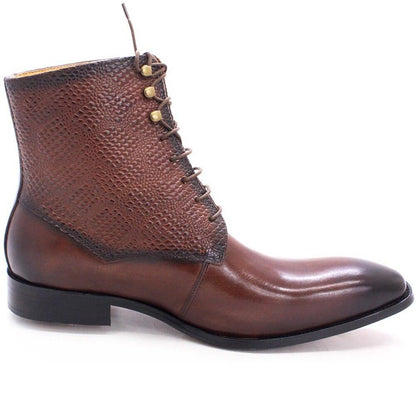 Franklin Leather Ankle Boots - Ankle Boots - Guocali