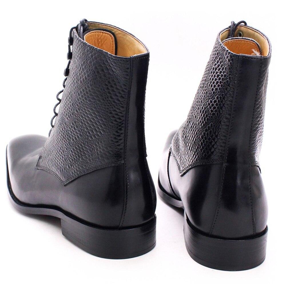 Franklin Leather Ankle Boots - Ankle Boots - Guocali