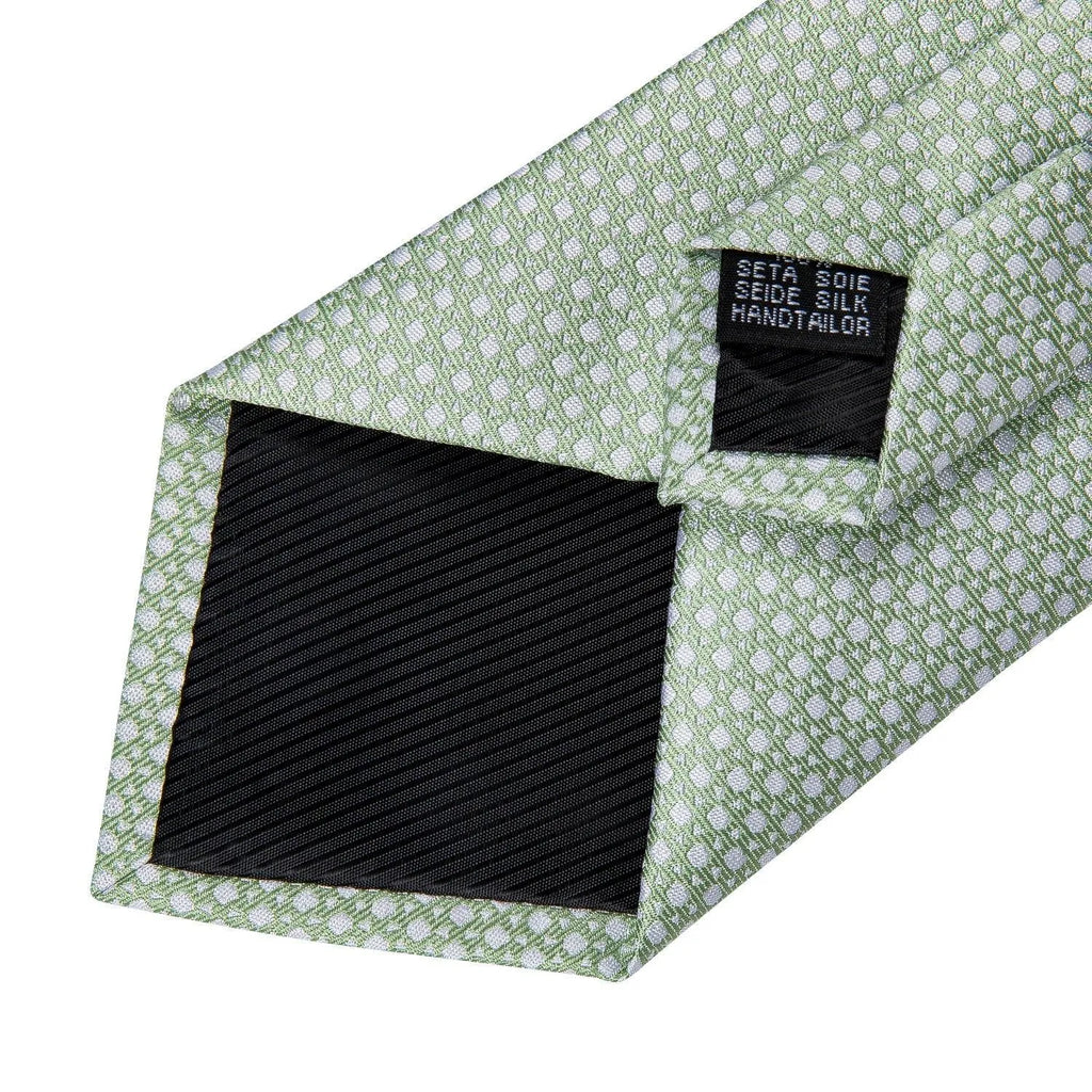 Green Luxury Necktie Set -Guocali