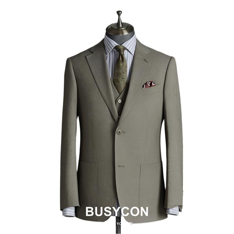 High End 3-Piece Men Suit, Slim Fit - Business Suit - Guocali