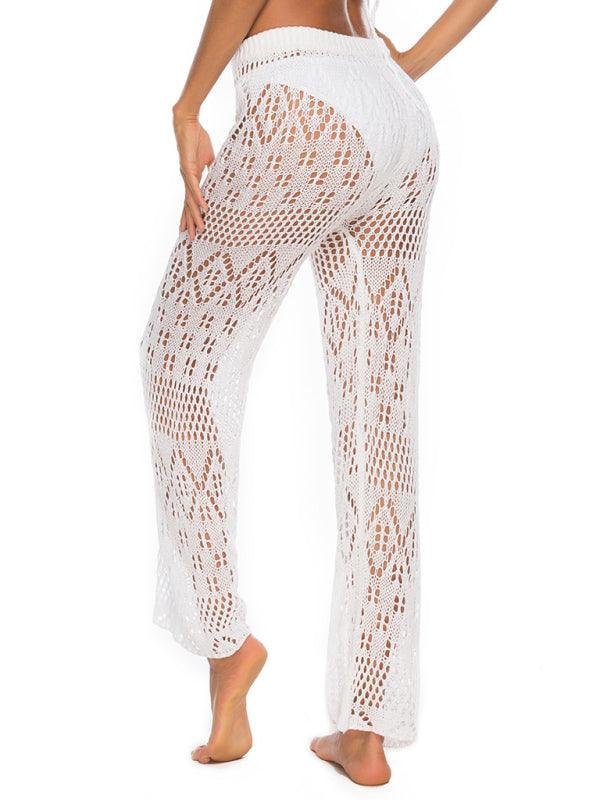 Sexy Hollow Knitted Beach Pants