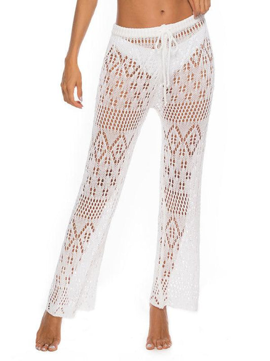 Sexy Hollow Knitted Beach Pants