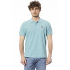 Invicta Men Cotton Short Sleeves Polo Shirt – Breathable - Blue -Guocali