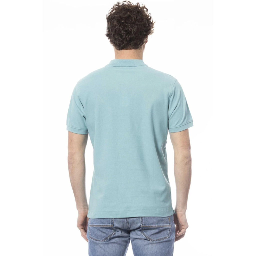 Invicta Men Cotton Short Sleeves Polo Shirt – Breathable - Blue -Guocali