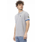 Invicta Men Cotton Short Sleeves Polo Shirt – Breathable, Blue