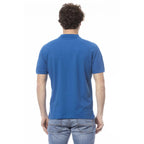 Invicta Men Cotton Short Sleeves Polo Shirt – Breathable - Blue -Guocali