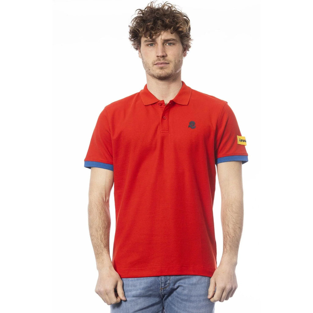 Invicta Men Cotton Short Sleeves Polo Shirt – Breathable, Blue, Yellow