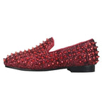 Kids Casual Dress Slipper Loafers - Slip-On Flat Shoes