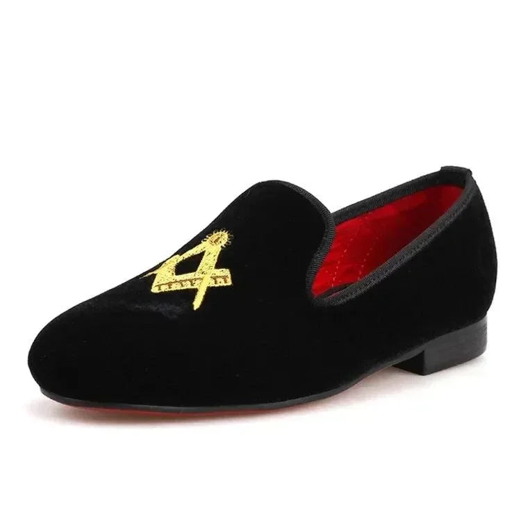 Kids Casual Slipper Dress Loafers - Slip-On Flat Shoes