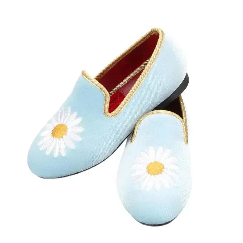 Kids Casual Slipper Loafers - Slip-On Flat Formal Dress Shoes