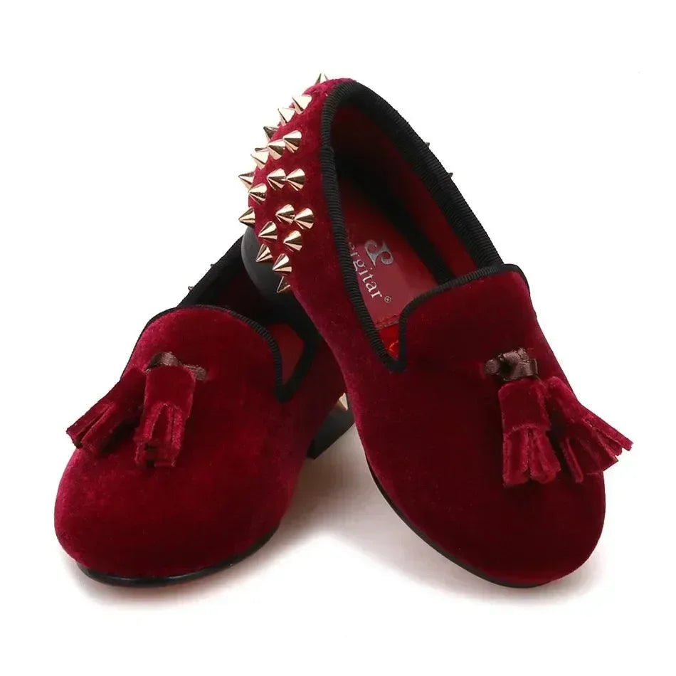 Kids Casual Tassel Loafers - Slip-On Slip-On Shoes