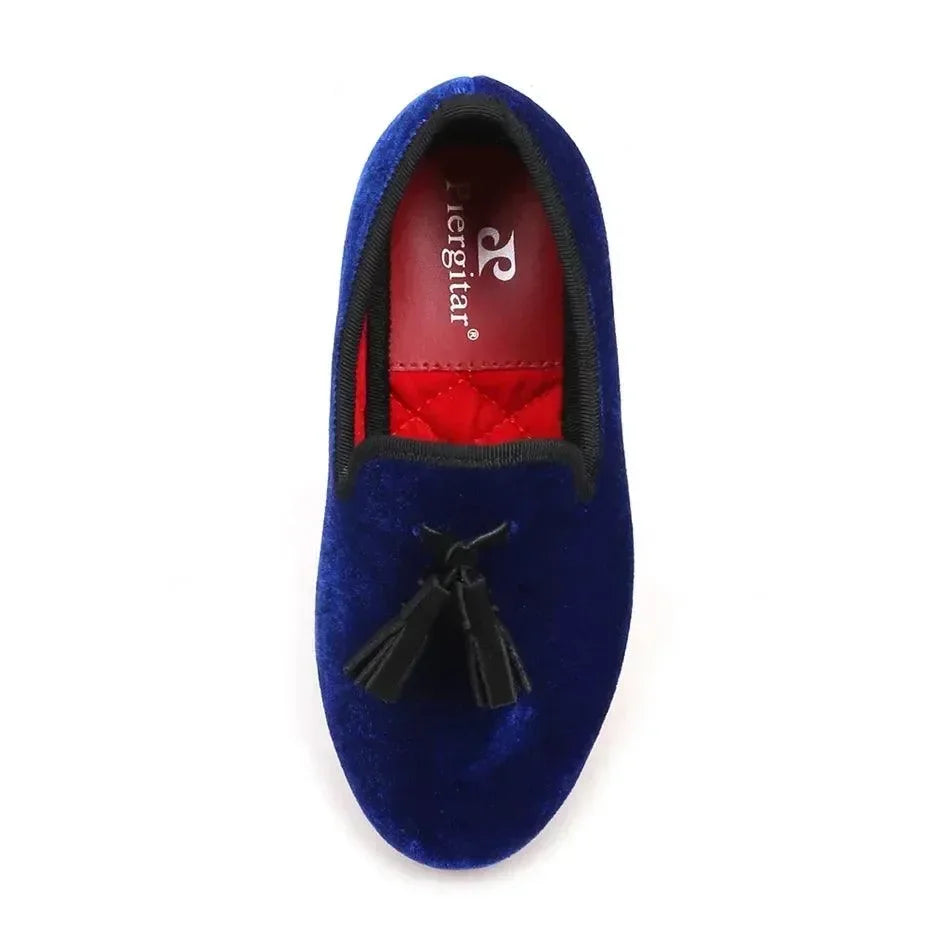 Kids Dress Tassel Loafers - Slip-On Slip-On Shoes
