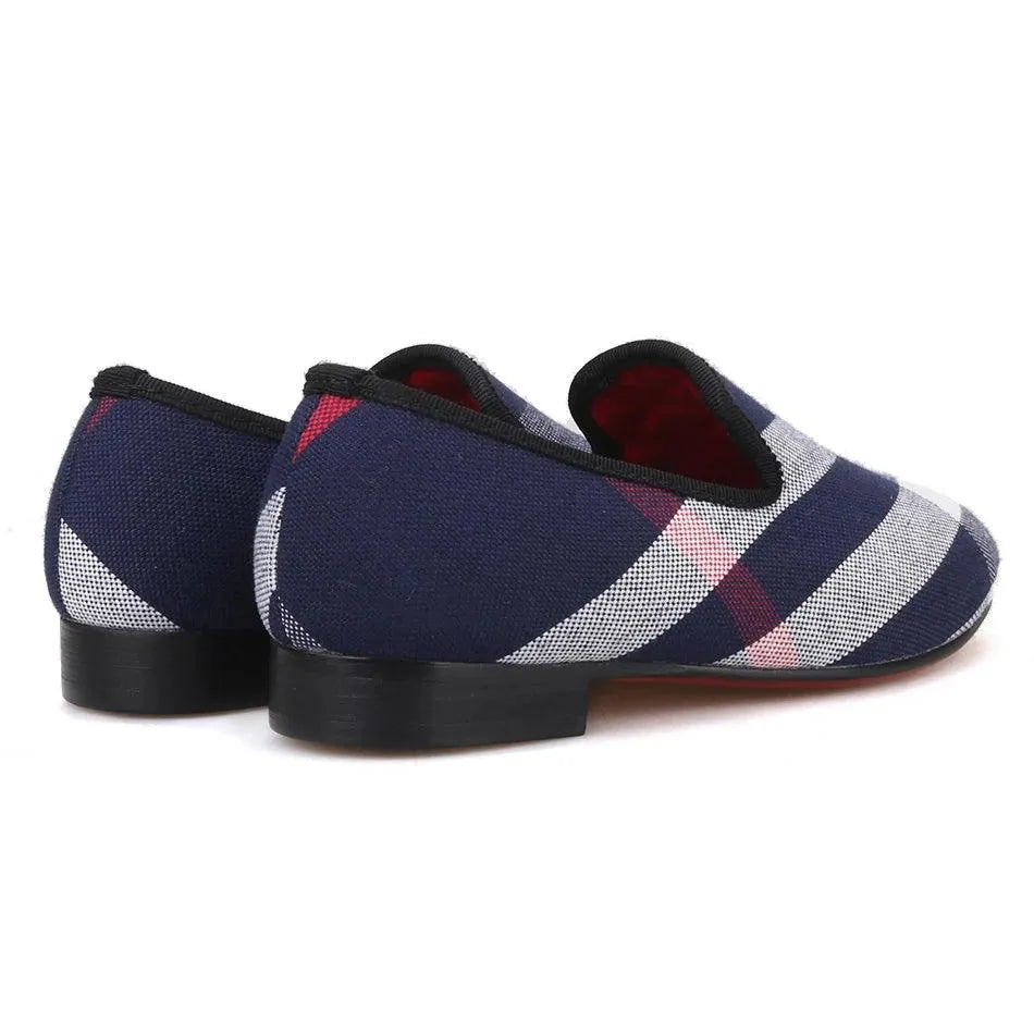 Kids Loafers Cherry Comfort: Matching Parent-Child Loafers - Red Cotton Insoles - Loafer Shoes - Guocali