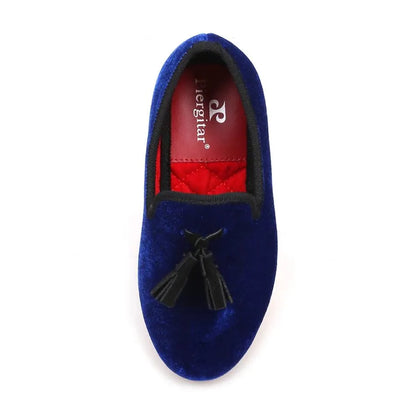 Kids Loafers Royal Blue Children's Tassel Loafer Shoes - Loafer Shoes - Guocali